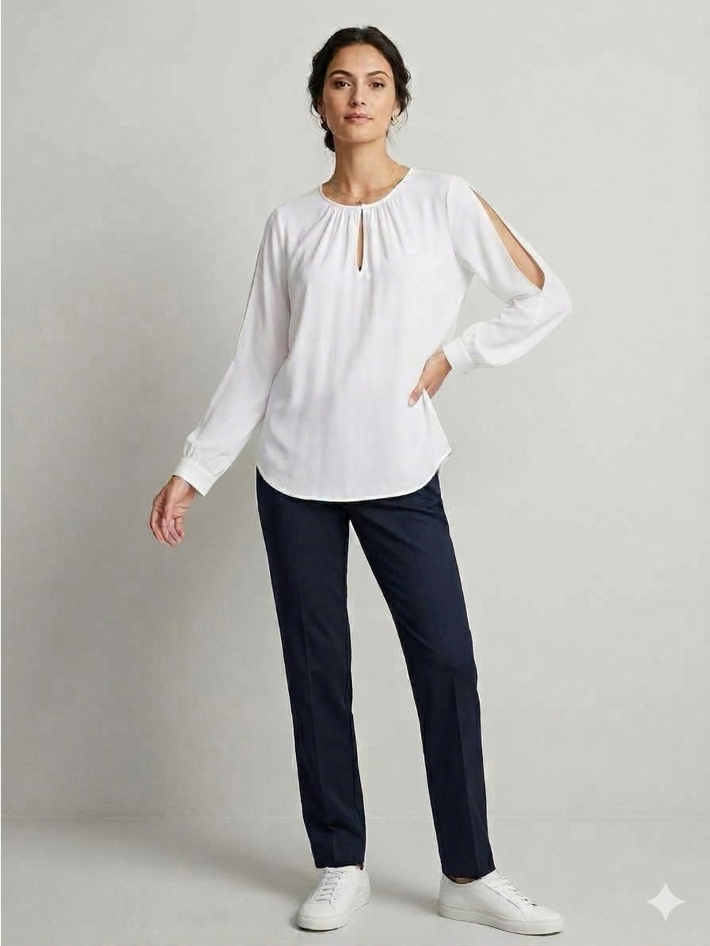 Velvet by Graham & Spencer Long Sleeve Blouse